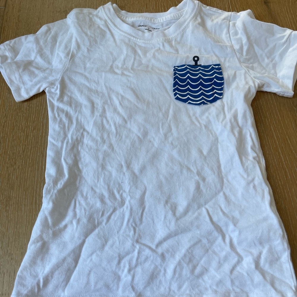 Janie and Jack 5T Boys Nautical Shirt